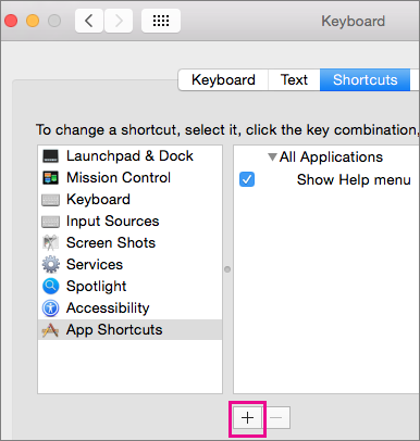 excel 2016 keyboard shortcuts and function keys for mac