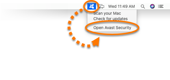 create scan logs in avast for mac